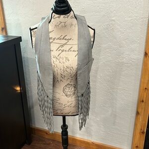 EUC billabong “faux suede” vest